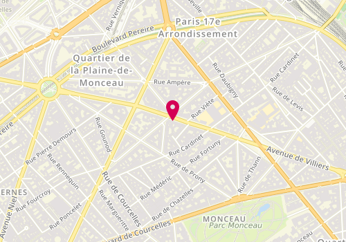 Plan de Body'minute, 69, Avenue de Villiers
Av. De Wagram, 75017 Paris
