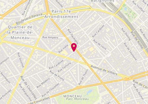 Plan de Look'Sthetik, 72 Rue Cardinet, 75017 Paris