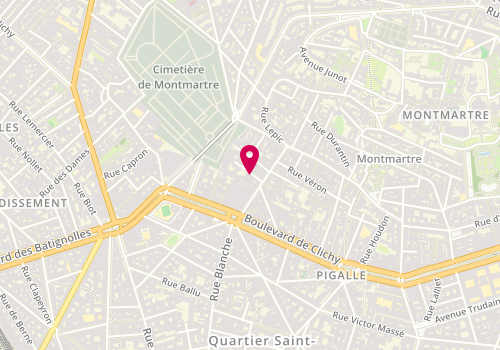 Plan de Body Minute, 3 Rue Cauchois, 75018 Paris