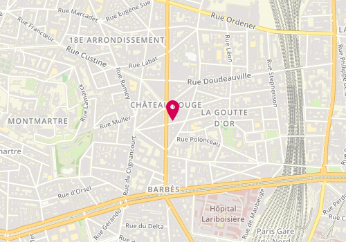 Plan de Beauté Divine, 78 Rue Myrha, 75018 Paris