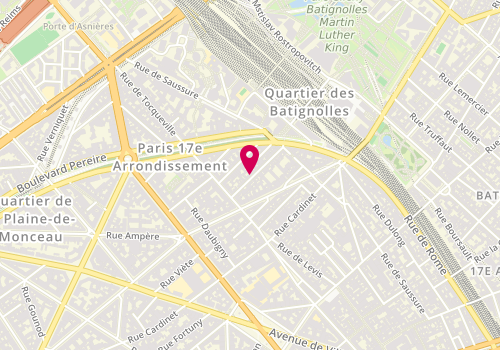 Plan de Ban Saun Souk, 17 Rue Félicité, 75017 Paris