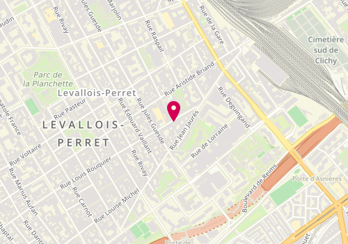 Plan de Angel, 124 Rue Louis Rouquier, 92300 Levallois-Perret