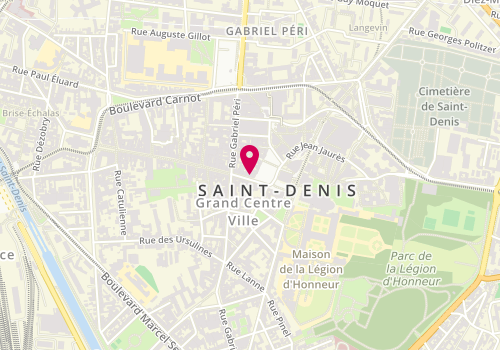 Plan de LAM, 10 Rue de la République, 93200 Saint-Denis