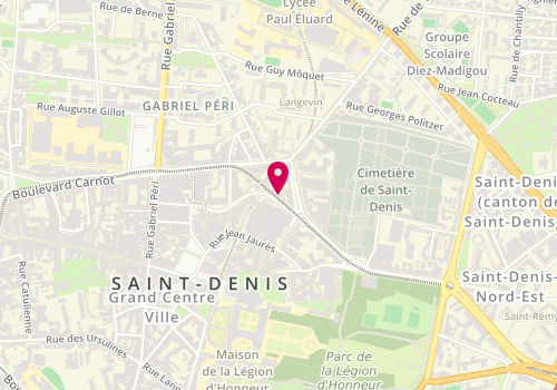 Plan de Hope Splendid, 13 Rue Edouard Vaillant, 93200 Saint-Denis