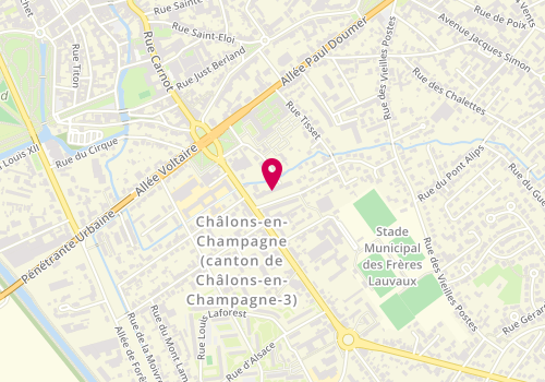 Plan de Voyage des Sens, 1 Rue Jean de la Fontaine, 51000 Châlons-en-Champagne