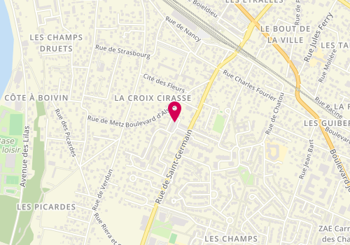 Plan de L'Escale de Beaute, 3 Place Edouard Imbs, 95240 Cormeilles-en-Parisis