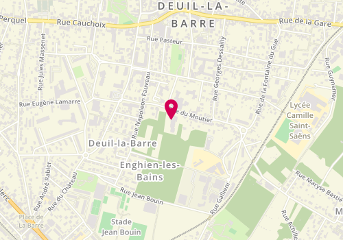 Plan de Institut de Beaute l'Instant, 3 Rue Charles de Gaulle, 95170 Deuil-la-Barre