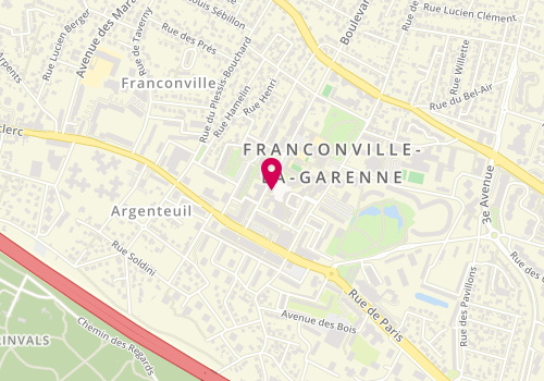 Plan de Beauty Corner, 14 Boulevard Maurice Berteaux, 95130 Franconville