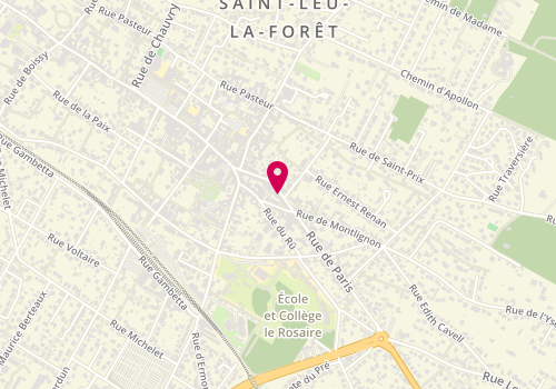 Plan de Alginat Beaute, 26 Rue Paris, 95320 Saint-Leu-la-Forêt