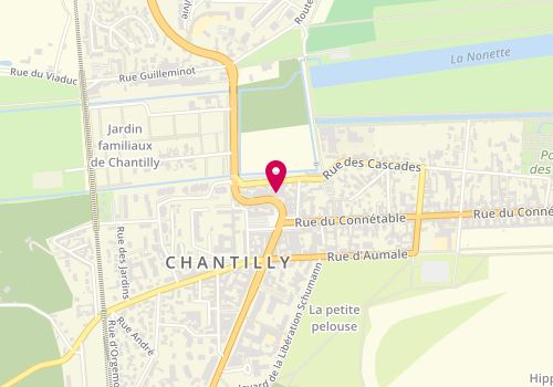 Plan de Body Minute, 16 Rue de Creil, 60500 Chantilly