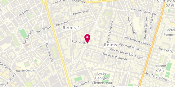 Plan de City'Zen Bien Être, 15 Boulevard Saint-Marceaux, 51100 Reims