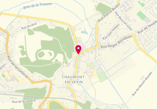 Plan de Institut GUINOT - Pivoine Esthetique, 6 Rue de la République, 60240 Chaumont-en-Vexin