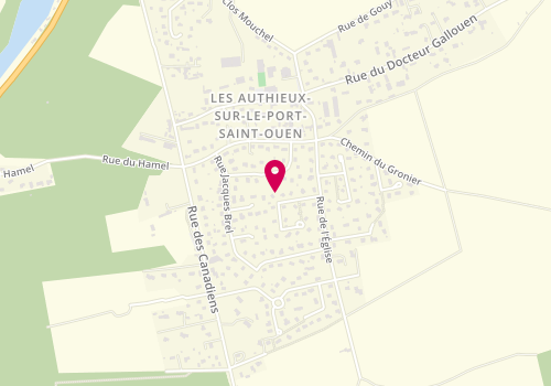 Plan de Natur Elle Institut, 1 Ter Clos de la Marniere, 76520 Les Authieux-sur-le-Port-Saint-Ouen