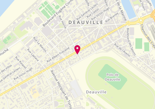 Plan de Deauvital, 83 avenue de la République, 14800 Deauville