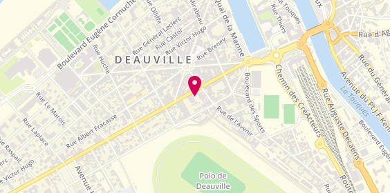 Plan de Almoria, 37 avenue de la République, 14800 Deauville