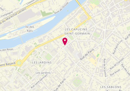 Plan de Institut beauté Santé Form, 2A impasse Laville, 60200 Compiègne