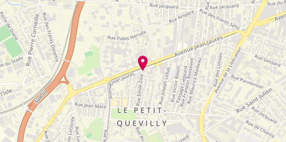Plan de 24 Carats, 129 avenue Jean Jaurès, 76140 Le Petit-Quevilly