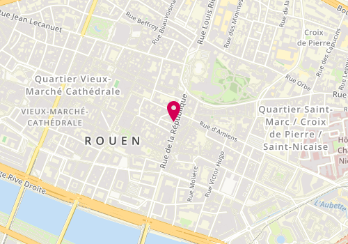 Plan de Epil house rouen, 53 Rue de la République, 76000 Rouen