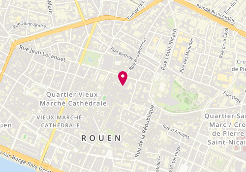Plan de Guinot, 10 Rue Beauvoisine, 76000 Rouen