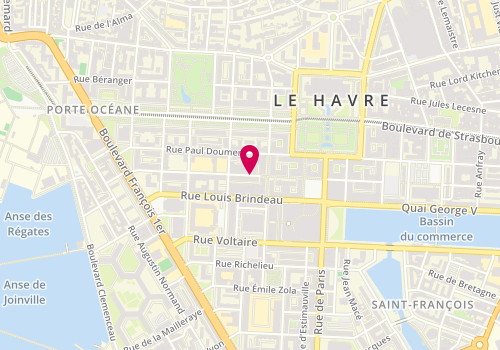 Plan de Onyx Boutique, 70 Rue Victor Hugo, 76600 Le Havre