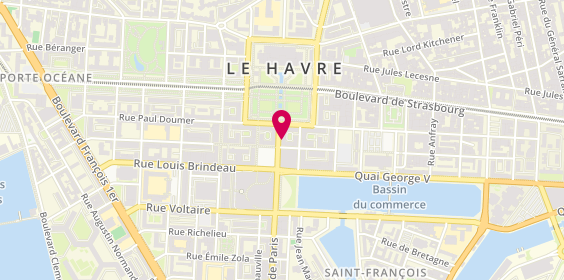 Plan de Body'Minute, 184 Rue de Paris, 76600 Le Havre
