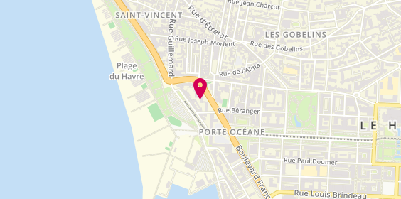Plan de CORBLIN Gilles, 259 Boulevard François 1er, 76600 Le Havre