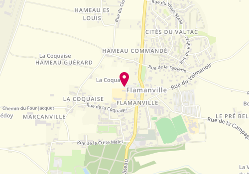 Plan de Club Musculation de Flamanville, 39 Rue Château, 50340 Flamanville