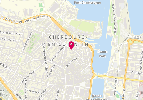 Plan de Sésame Cherbourg, 18 Rue Tour Carrée, 50100 Cherbourg-en-Cotentin