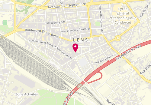Plan de Esthetic Center, 15 Rue de Paris, 62300 Lens