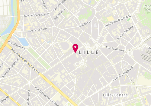 Plan de Nocibé, 21 Rue Nationale, 59800 Lille